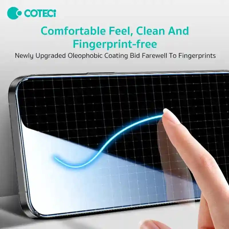 iPhone 16 Pro Max Privacy Screen Protector | Anti-Scratch 9H Glass Tidesmit