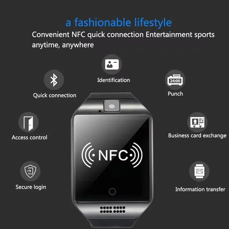 Smartwatch with Camera and Fitness Tracker - Waterproof GPS Watch My Store