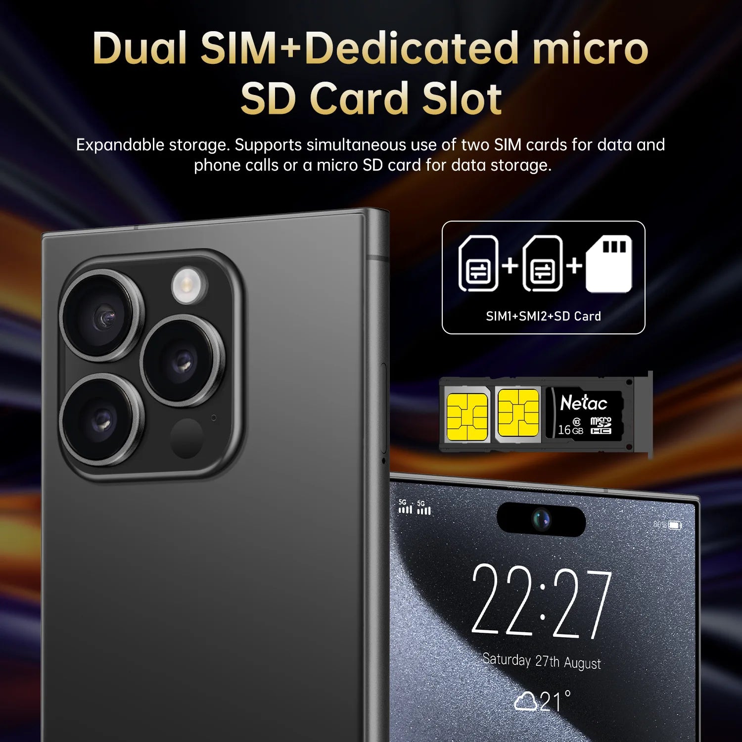 Mobile Phone Built-in Pen S25Ultra Eight-core 4G7.3-inch 20 Million Pixel 3 64  Hot 0TG