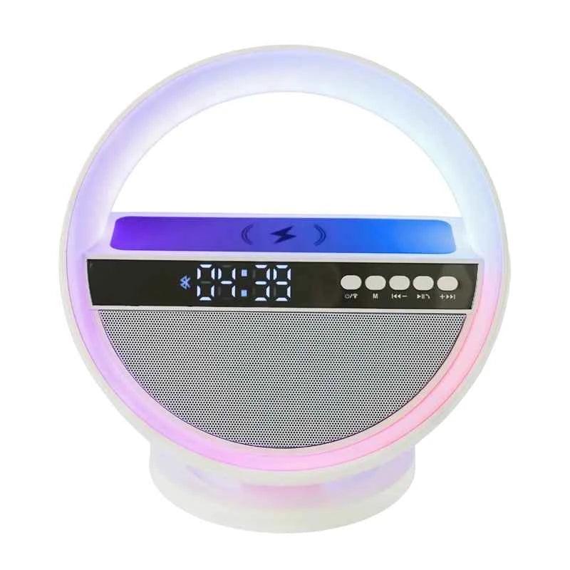 Portable Bluetooth Speaker with 15W Fast Charger and Alarm Clock My Store