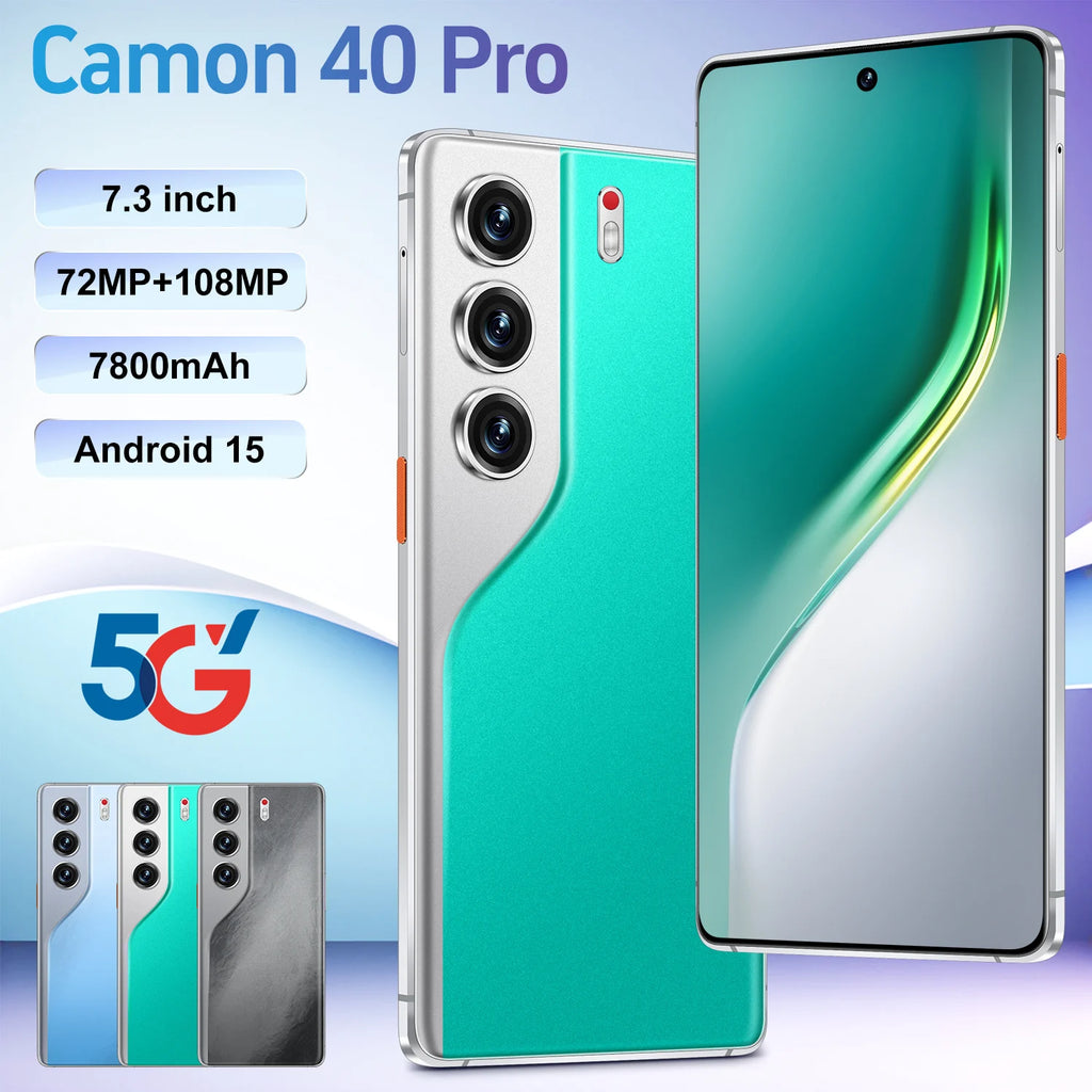 Camon 40 Pro 5G Smartphone 1TB 16GB RAM - High Performance Value Tidesmit