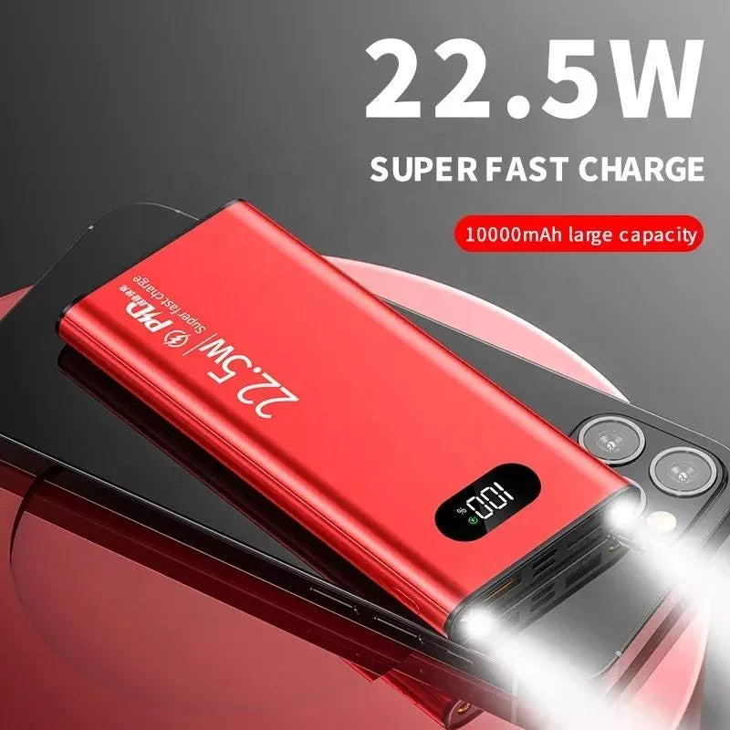 10000mAh Portable Charger PD 22.5W Fast Charging Power Bank - Tidesmit Tidesmit