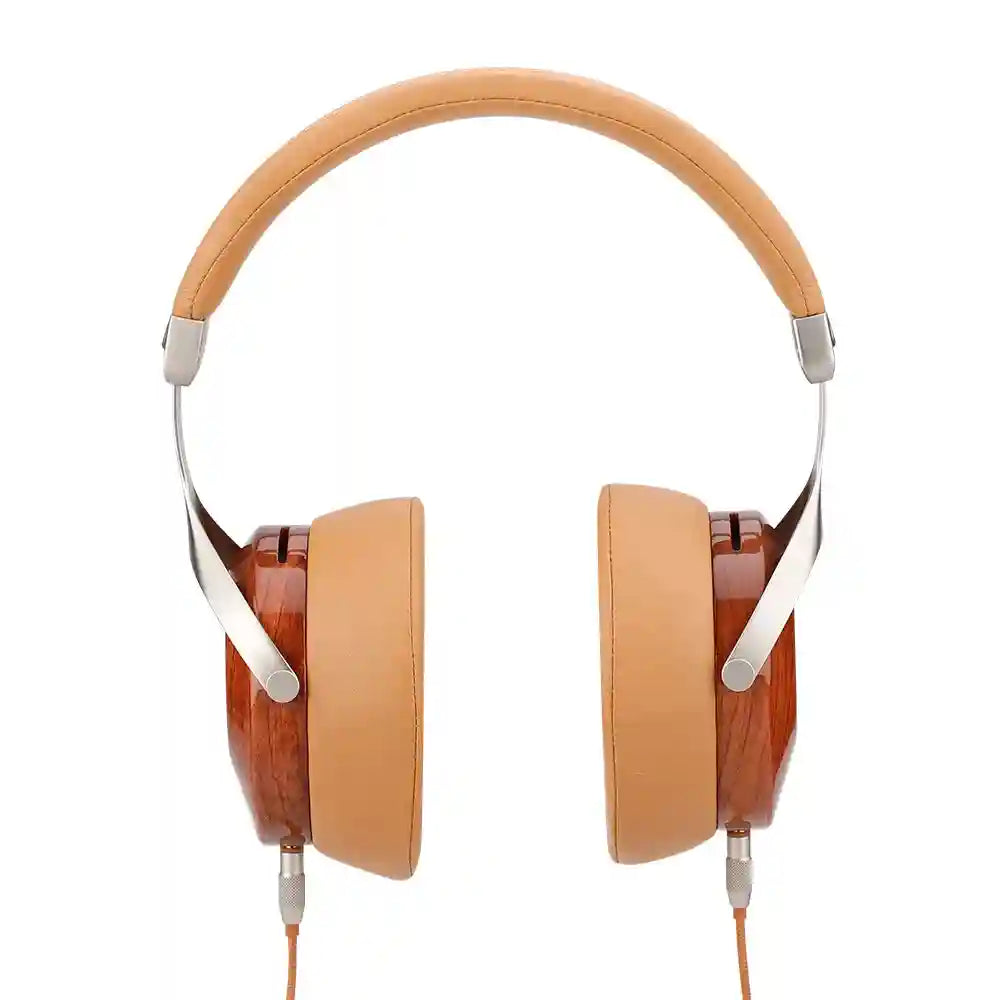 Closed Back Wood Headphones - High Fidelity 50mm Studio Monitor Tidesmit