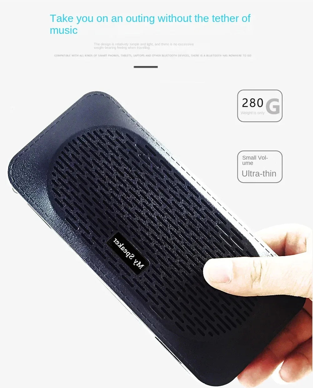 10000mAh Power Bank Phone Holder with Speaker | Tidesmit Tidesmit