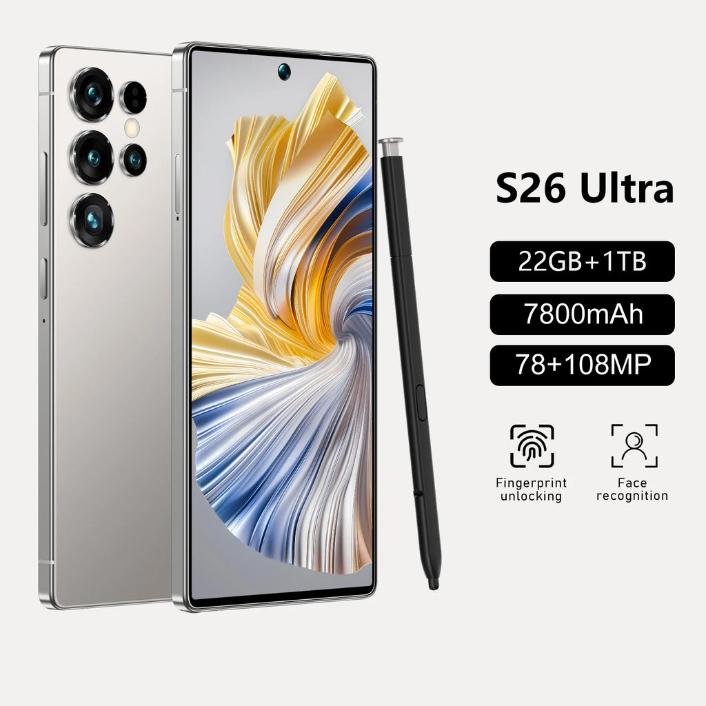 Tidesmit 5G Android Smartphone: 7.3-Inch Display, 22GB RAM, 1TB Storage Tidesmit
