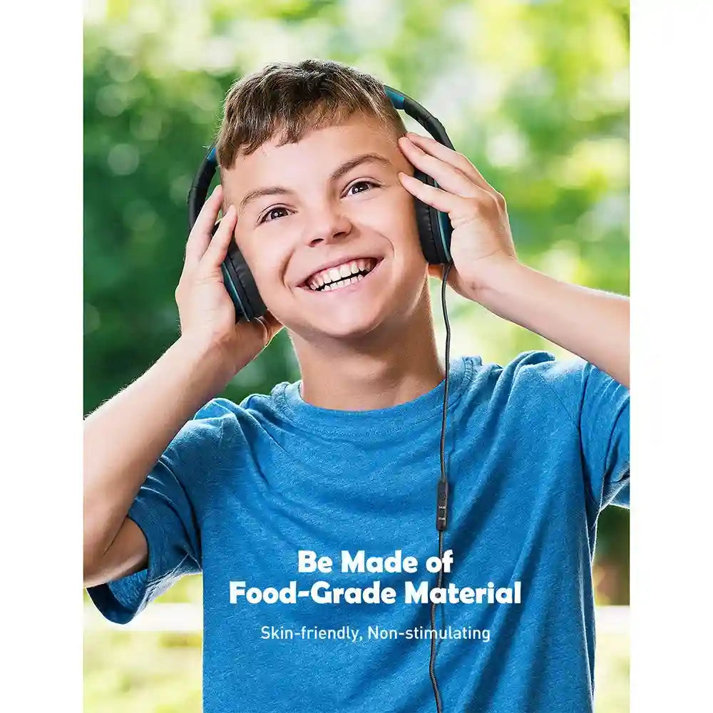 Wired Kids Headphones with Safe 85dB Volume Limiting by Tidesmit Tidesmit