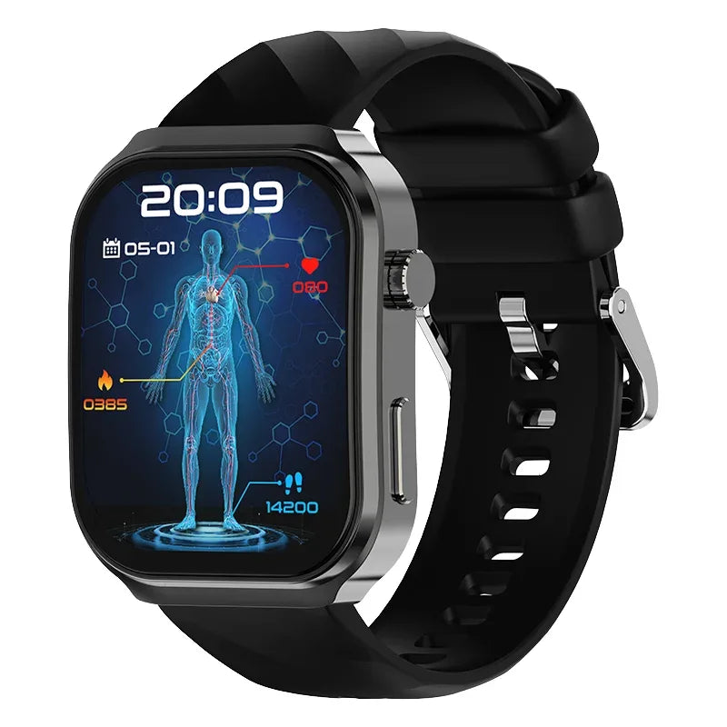 U13 Smartwatch with Body Temperature and Bluetooth Calling - Black Gold My Store