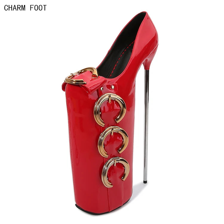 Fashion Bow C Button Shooting Props Special Props Super High Heel 30cm