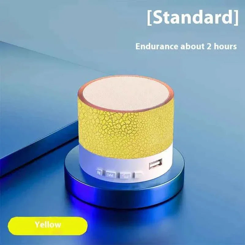 Portable Bluetooth Speaker with RGB Lights and 360 Stereo Sound My Store