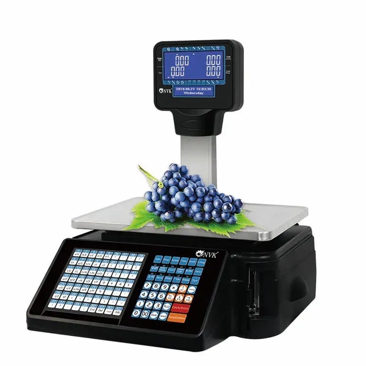 High Accuracy  Label Printer Scale Double Screen Label Printing Scale With Low Price