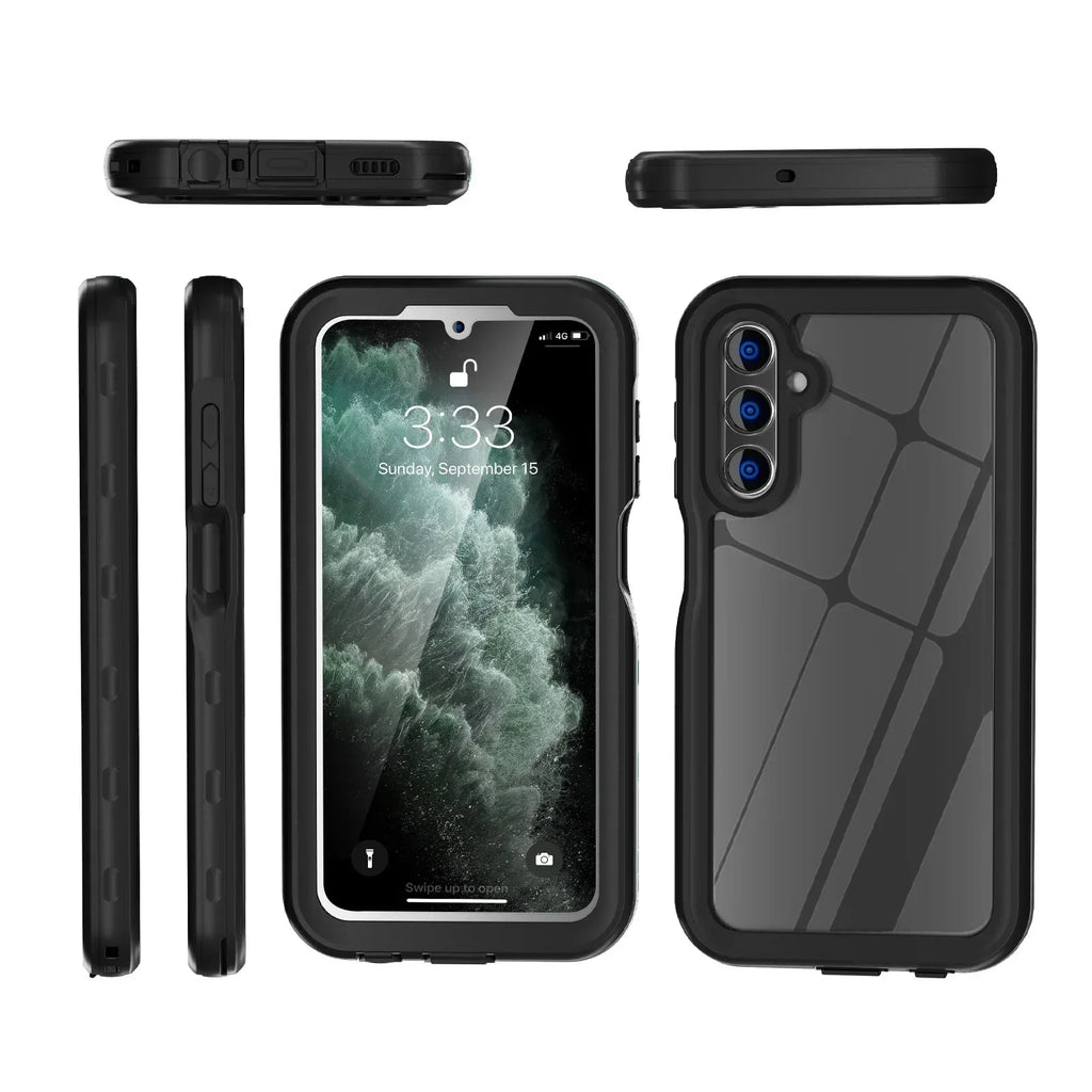 iPhone 15 Plus Shockproof Case - Full Body Protective Cover with 9H Hardness Tidesmit