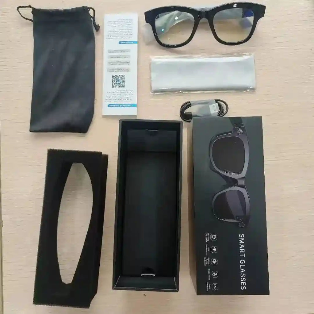 Smart Glasses with AI Translator & Camera – Tidesmit CY01 Tidesmit
