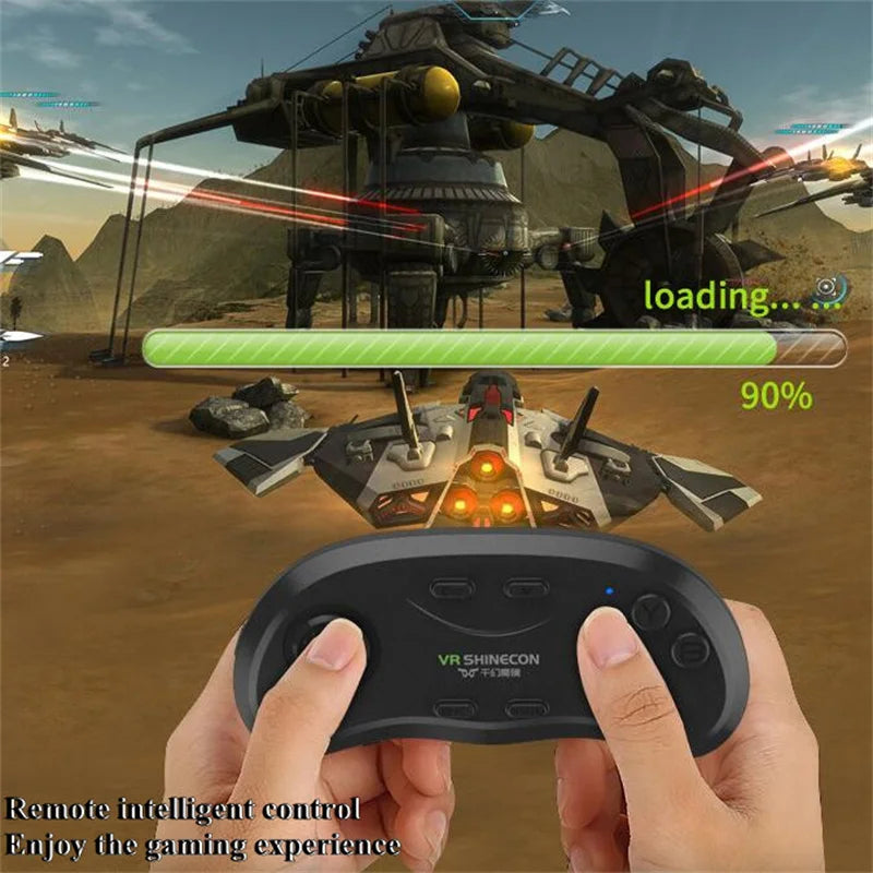 VR Headset for 4.7-7 Inch Smartphones - 3D Immersive Smart Glasses Tidesmit