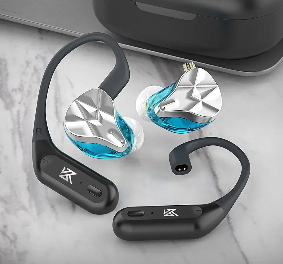 Bluetooth Wireless Adapter for KZ IEM C Pin Ear Hooks - Tidesmit Tidesmit