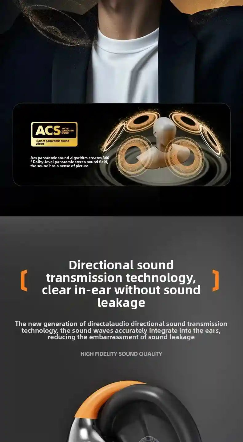 M113 Noise Cancelling Wireless Earbuds Rotating Chamber by Tidesmit Tidesmit