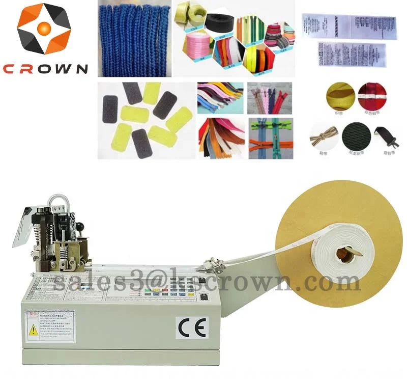 Automatic Easy Operating Elastic Cord  Elastics Tape Band Ribbon Cutter Cutting Machine DQD-120RL