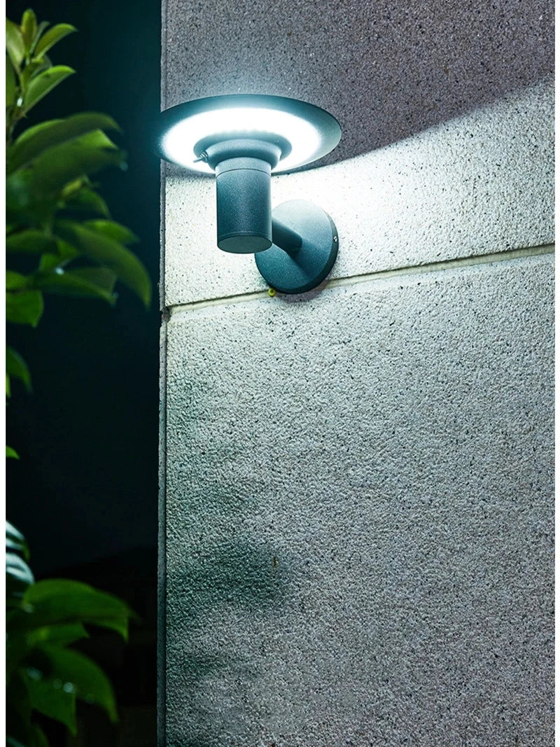 Solar Garden Decoration Outdoor LED Wall Light Street Outdoor Solar Panel Waterproof Sunlight Wall Lamps Solar Spotlights