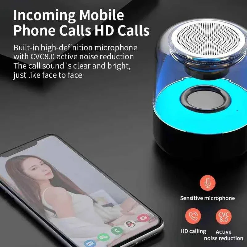 Portable Bluetooth Speaker with 360 Sound & Deep Bass - Black My Store