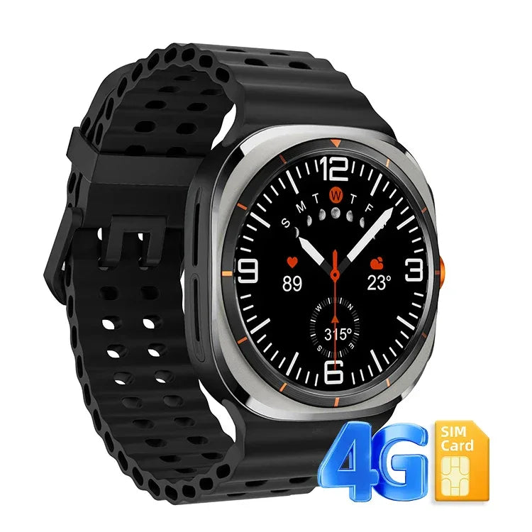 4G Android Smartwatch with AMOLED Display - 3GB/32GB Fitness Tracker My Store