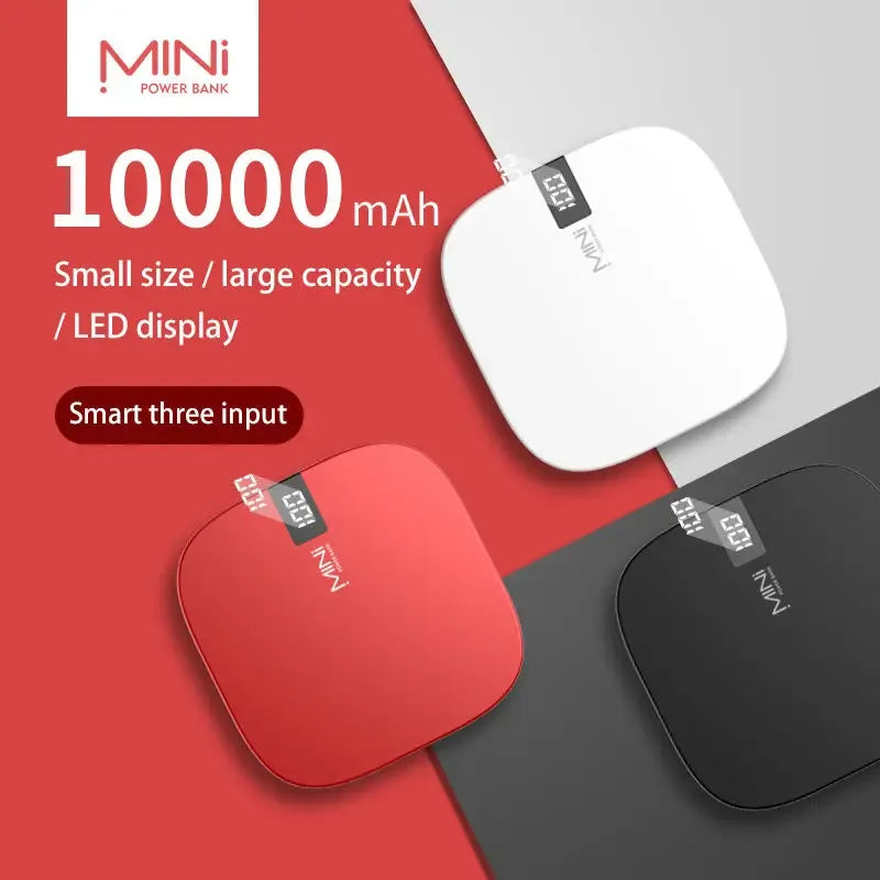 Tidesmit 10000mAh Portable Charger - Fast Charging PD Power Bank Tidesmit