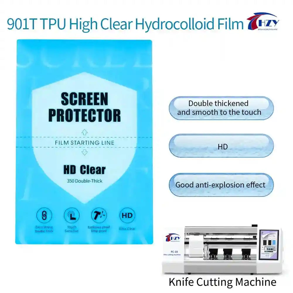 Anti Blue Light Screen Protector - 9H Hardness Eye Protection Film - 50pcs Tidesmit