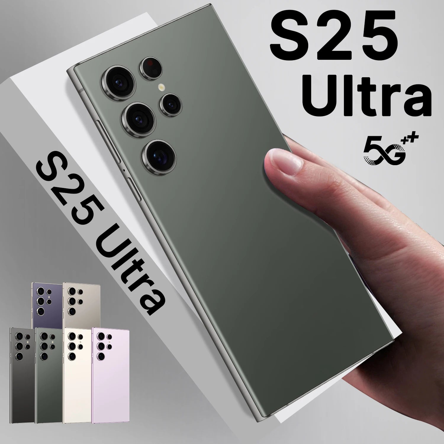 S25 Ultra 5G Smartphone 48+108MP Dual Sim Phone 16GB+1TB Deca Core CPU Smart Gaming Cellphone Global Version Mobile Phones