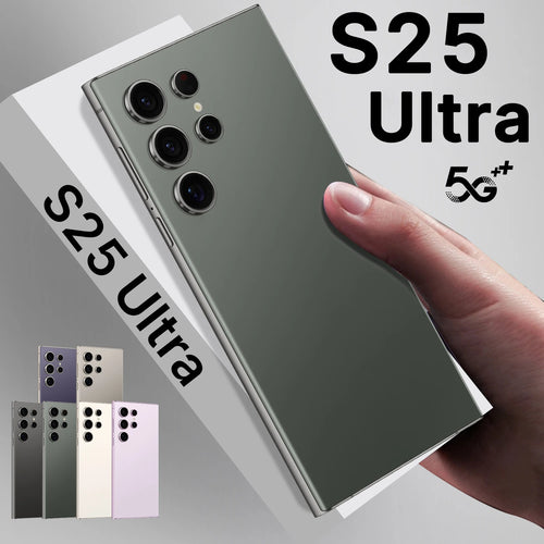 Tidesmit S25 Ultra 5G Smartphone with 16GB RAM 1TB storage and dual SIM for high performance gaming.