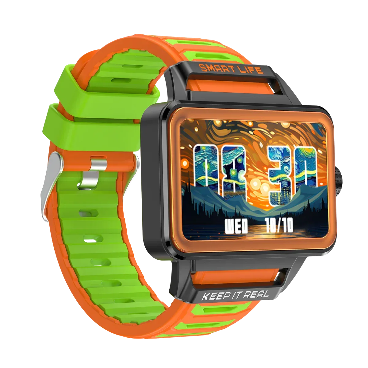 S666 Smartwatch & Fitness Tracker with Heart Rate Monitor (Green) My Store