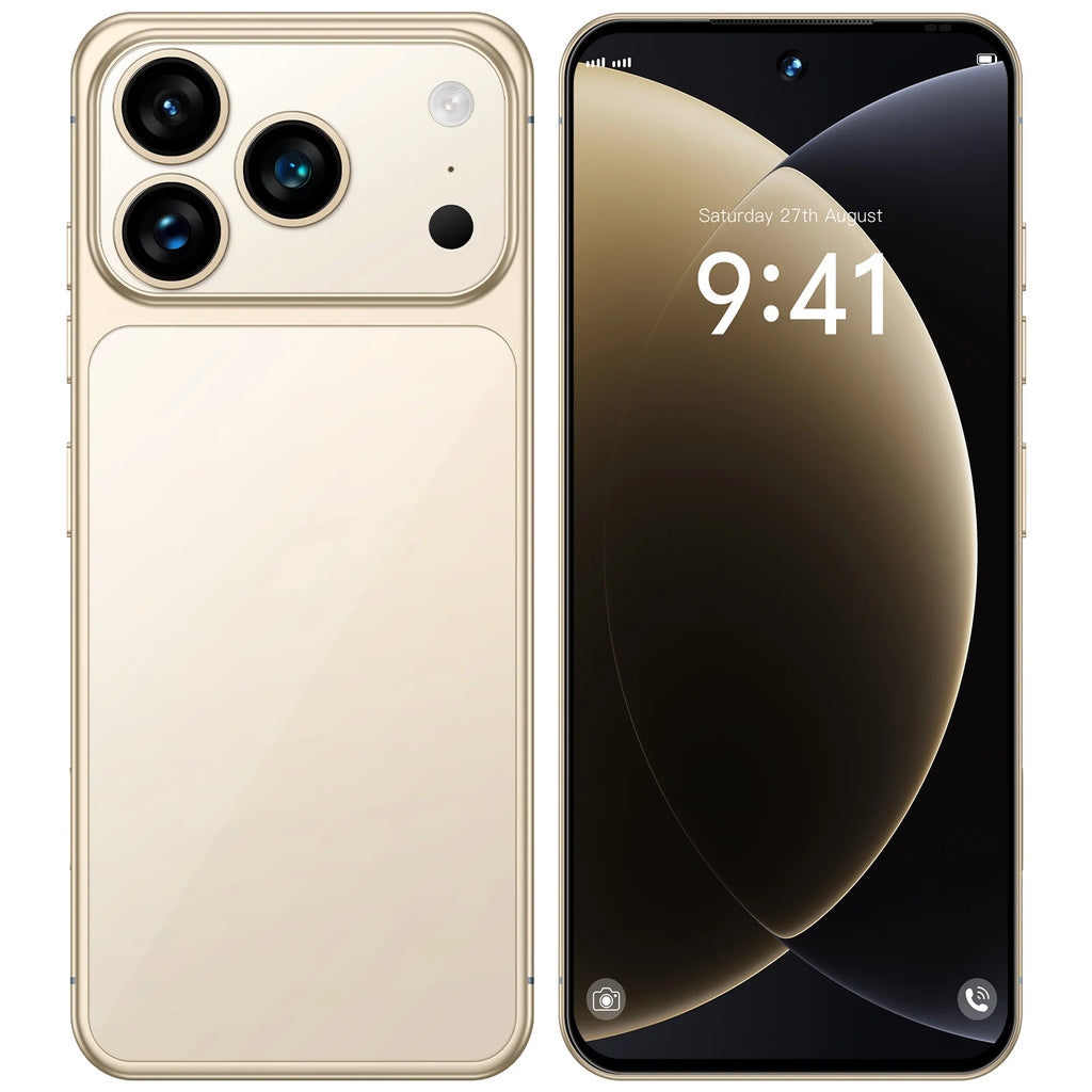 5G Smartphone 7.3 Inch AMOLED 16GB RAM 1TB Storage Unlocked Mobile Tidesmit