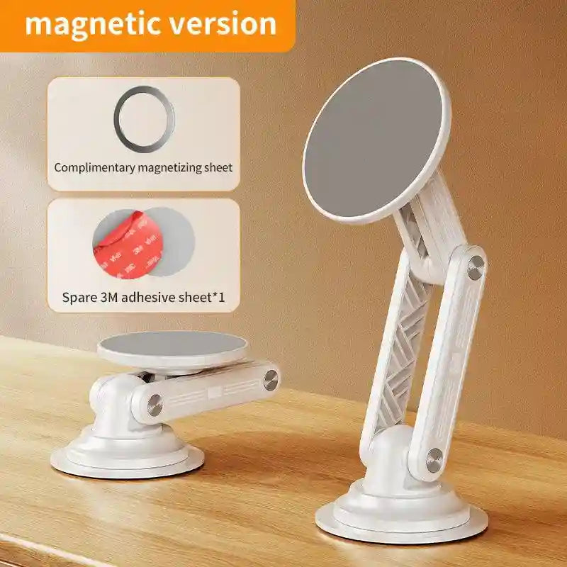 Foldable Magnetic Phone Mount - 360 Adjustable for Bathroom by Tidesmit Magnetic Edition Tidesmit