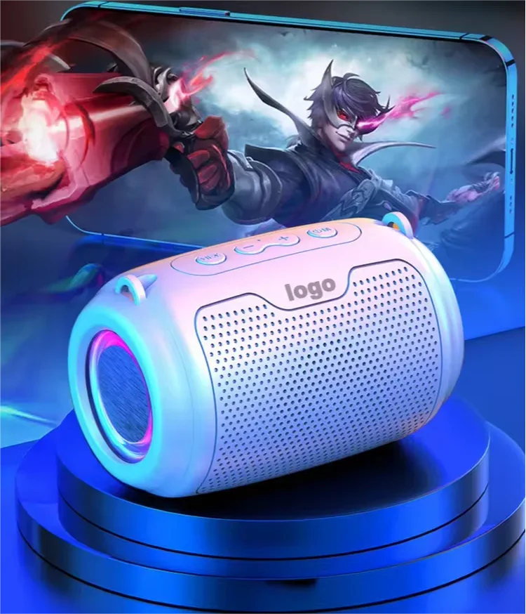 Portable Bluetooth Speaker with RGB Lights – Waterproof Wireless Audio My Store