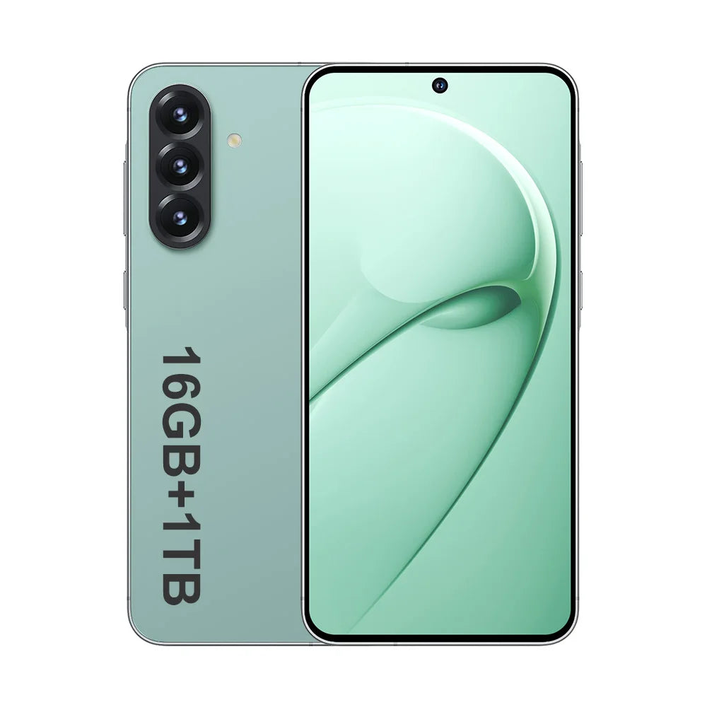 A56 5G Smartphone, 16GB RAM, 1TB Storage, Dual SIM - Tidesmit Green 16g 1TB Tidesmit