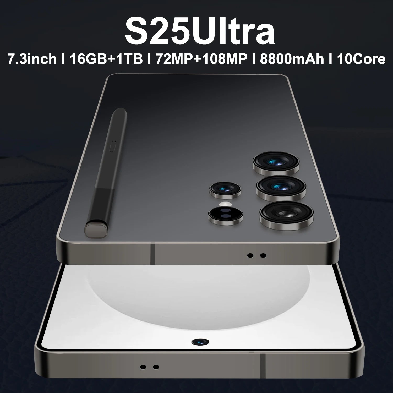 S25 5G Smartphone, 108MP Camera, 128GB Storage - Tidesmit Essential Tidesmit