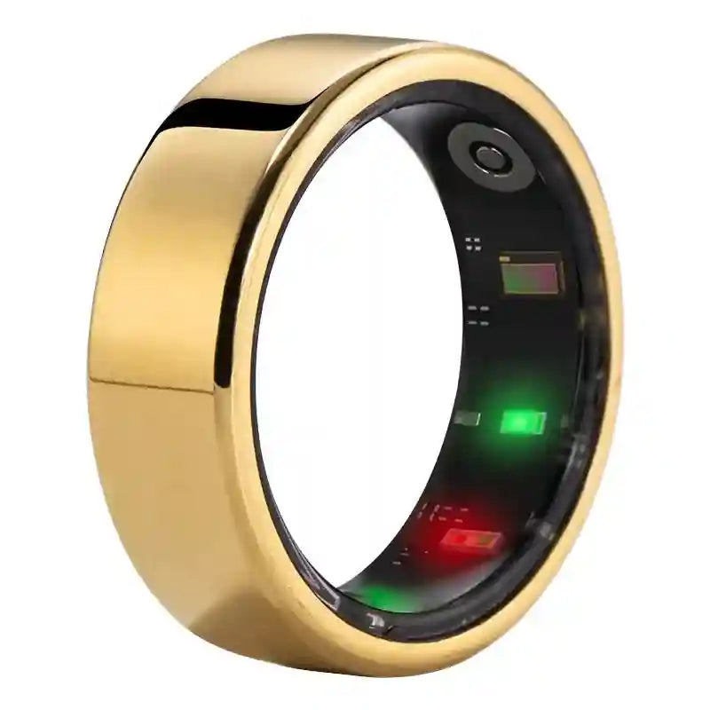 Smart Health Ring Fitness Tracker with Sleep Monitor - Tidesmit Black Tidesmit