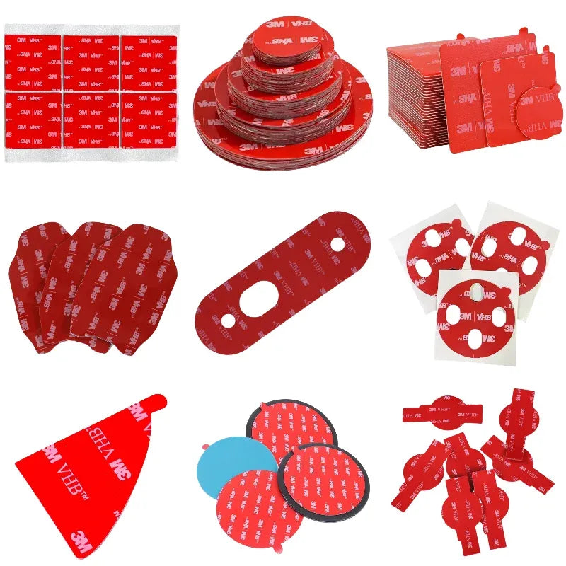 Genuine 3M VHB 5952 Acrylic Foam Double Sided Tape Custom Die Cut Industrial Grade High Strength Heat Resistant Waterproof Black