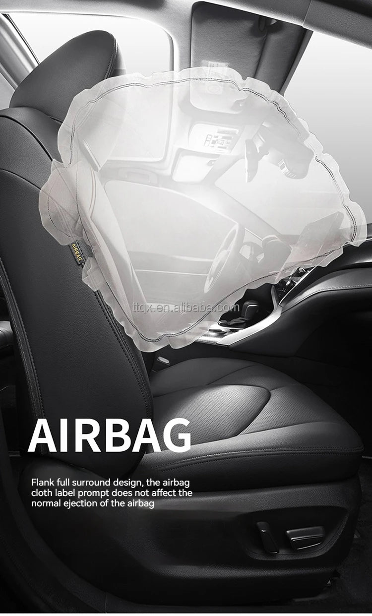 Car Seat Covers for Toyota Camry 2018-2024 Seat Covers Full Set Luxury Leather Car Accessories Waterproof Car Seat Protector