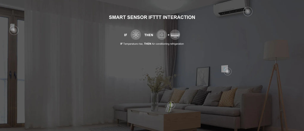 Broadlink RM4 Pro Smart Remote with HTS2 Sensor for WiFi Home Automation Tidesmit