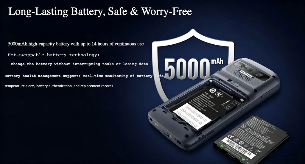 Seuic CRUISE2 5G Mobile Terminal 6-Inch Screen Portable PDA with High Capacity Battery Android 11.0 in Stock