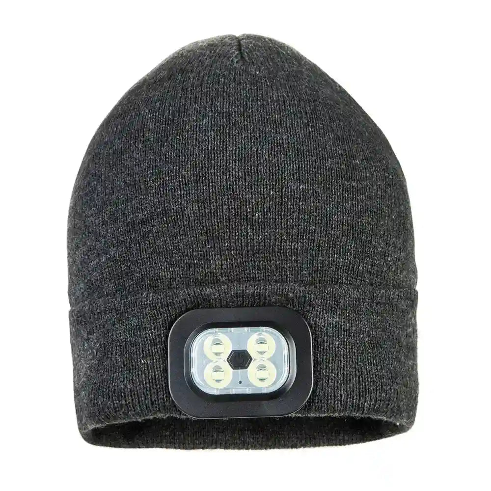 Bluetooth Beanie With LED Light | Rechargeable Wireless Music Hat Tidesmit