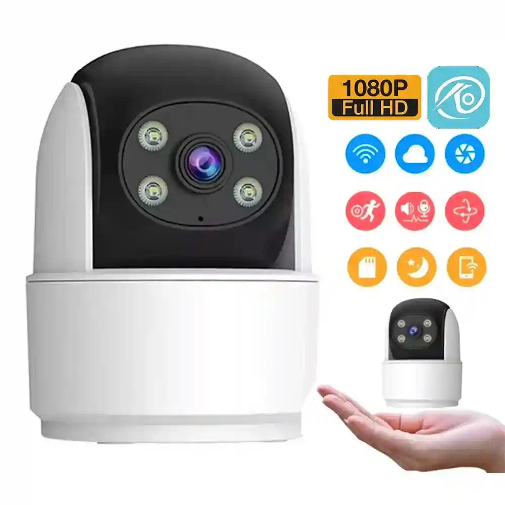 Indoor WiFi Security Camera 1080P FHD - Smart Wireless Baby Monitor 1080P Wi-Fi Tidesmit