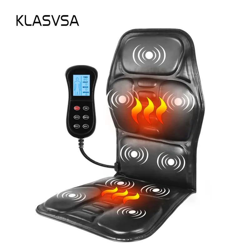 Electric Back Massager Cushion with Heat for Deep Tissue Muscle Relief Massage Cushion Tidesmit