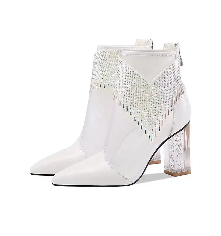 Very Popular Lace Heels for Women's Wedding Reception