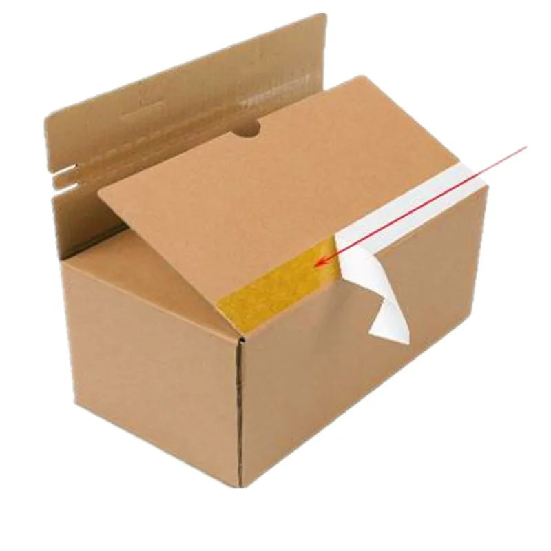 Custom Cardboard Mailing Zipper Boxes Processing Zipper Paper Boxes Die-cut Printing Gift Express Boxes