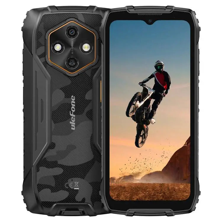Ulefone RugKing 4 Pro Rugged 5G Smartphone | 10200mAh Battery Black 8 g 256 GB Tidesmit