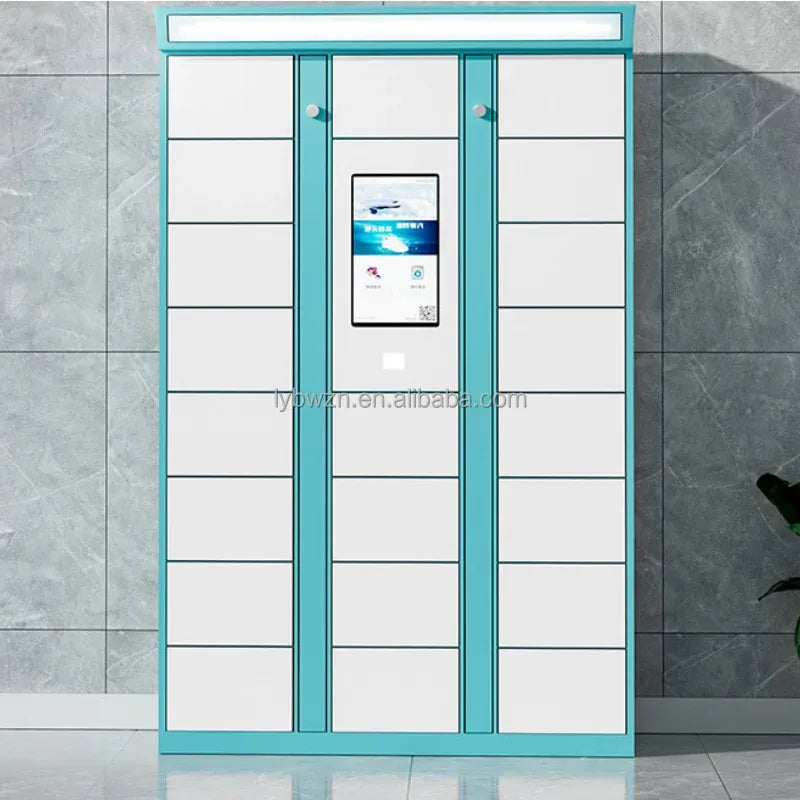 Smart Shoe Washing Locker 24 Hours Self Service Electronic Locker for Dry Cleaning Shop