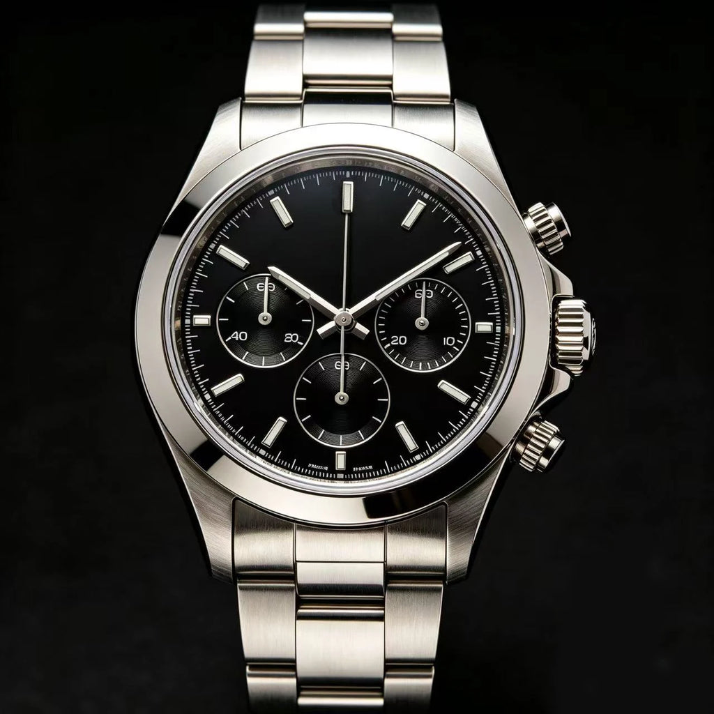 High Quality Men's 4131/4130 Mechanical Watch Stainless Steel Case Suitable for Business Travel Luxury Sports Watch