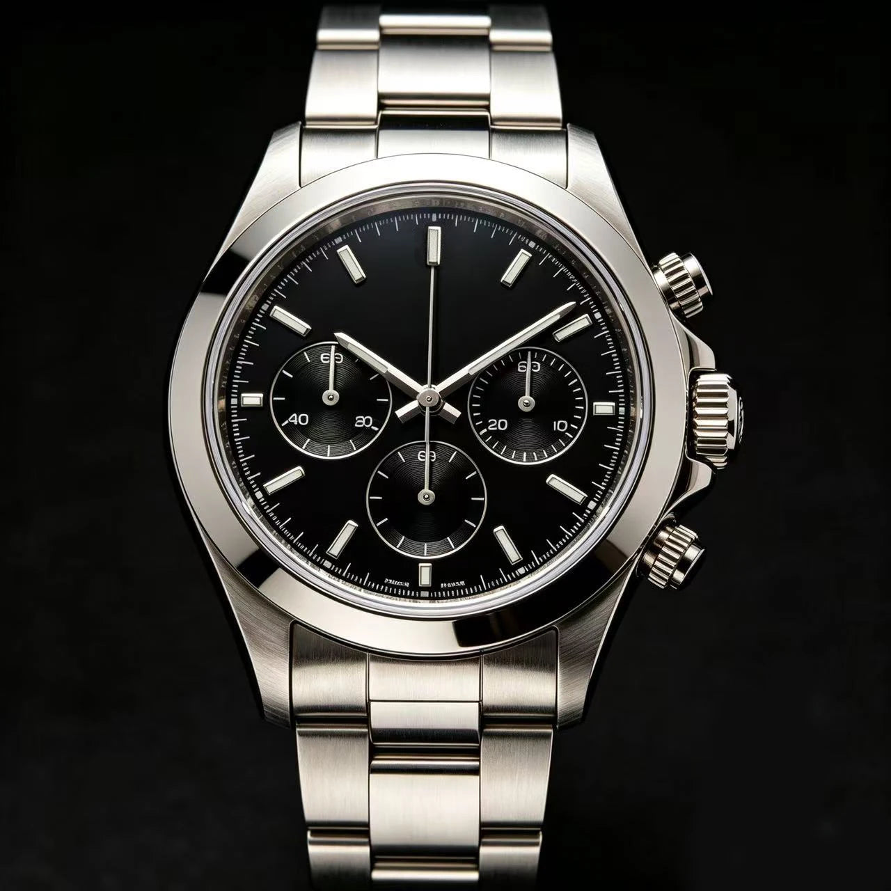 High Quality Men's 4131/4130 Mechanical Watch Stainless Steel Case Suitable for Business Travel Luxury Sports Watch