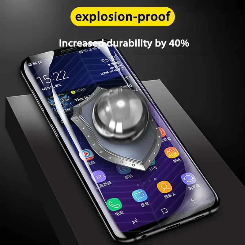 Hydrogel Screen Protector for Samsung Galaxy - Anti-Scratch HD Film Tidesmit