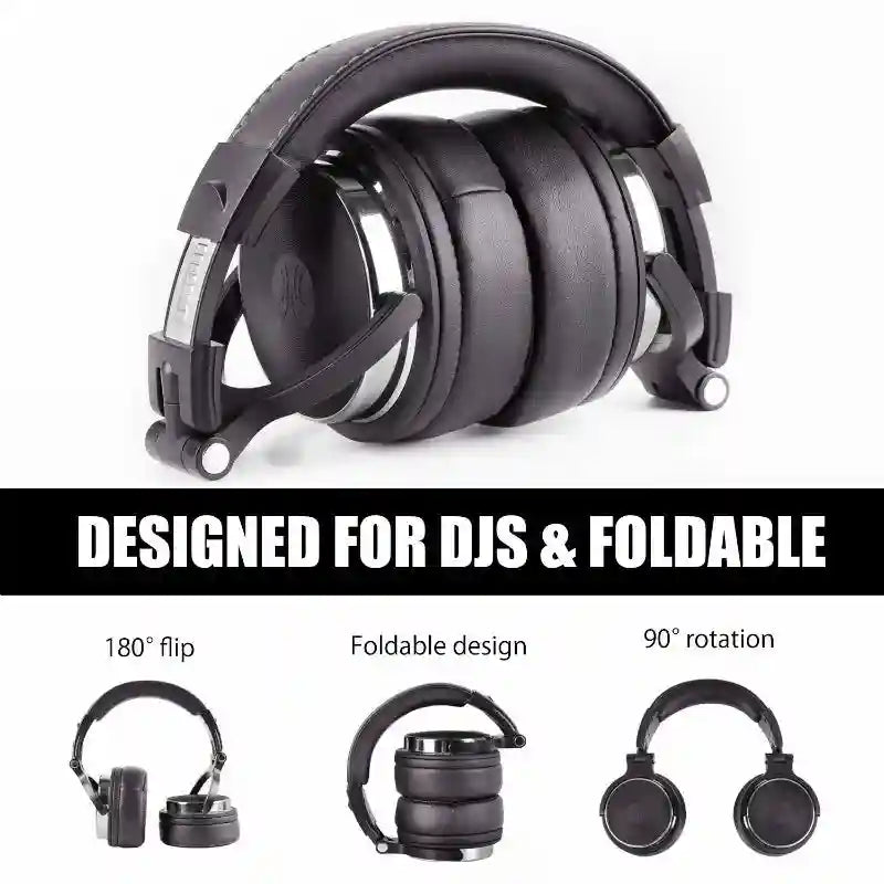 Studio Monitor Wired Headphones - High-Res Audio Pro-10/50 Series Tidesmit