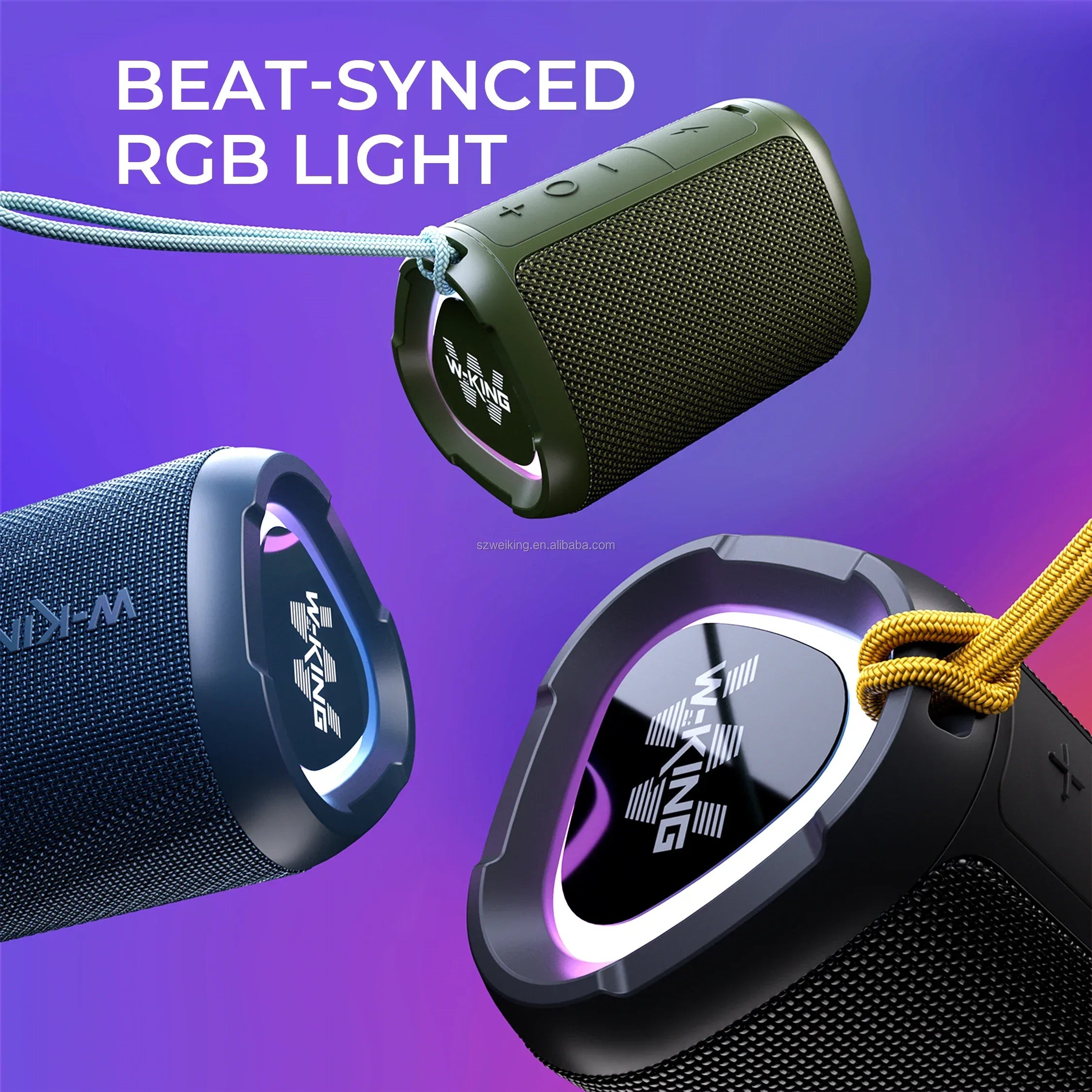 Portable Bluetooth Speaker Waterproof IPX6 with 360 Sound and Bass Boost My Store